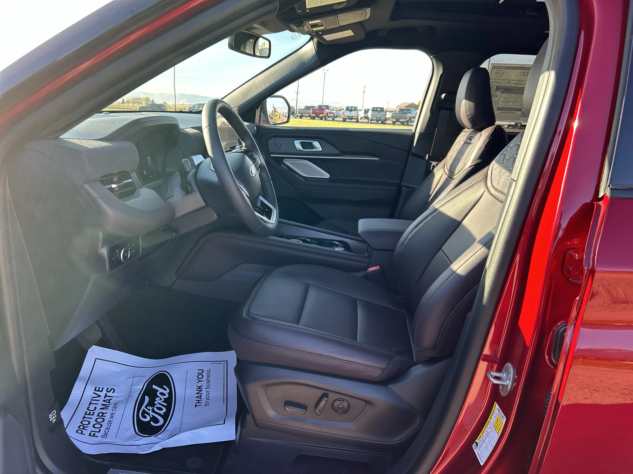 New 2027 Ruby Red Metallic Tinted Clearcoat Ford Platinum™ image 9