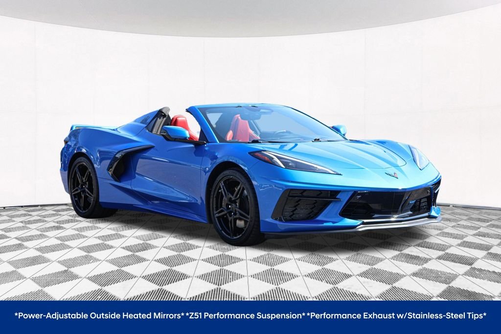 Used 2024 Blue Chevrolet Stingray image 12