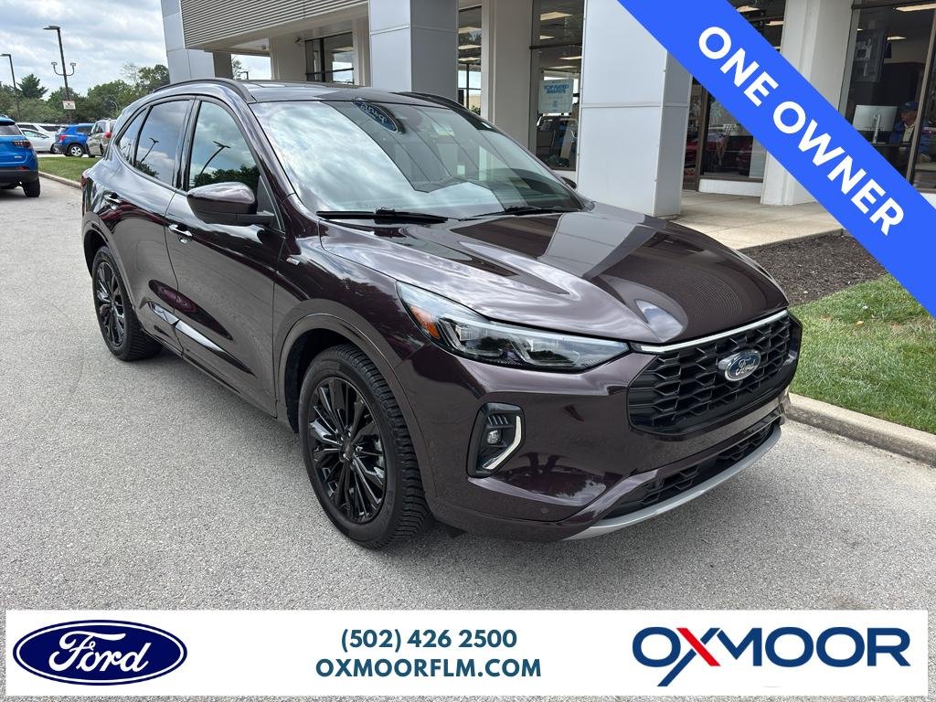 Used 2023 Cinnabar Red Metallic Premium Colorant Ford ST-Line Elite image 1