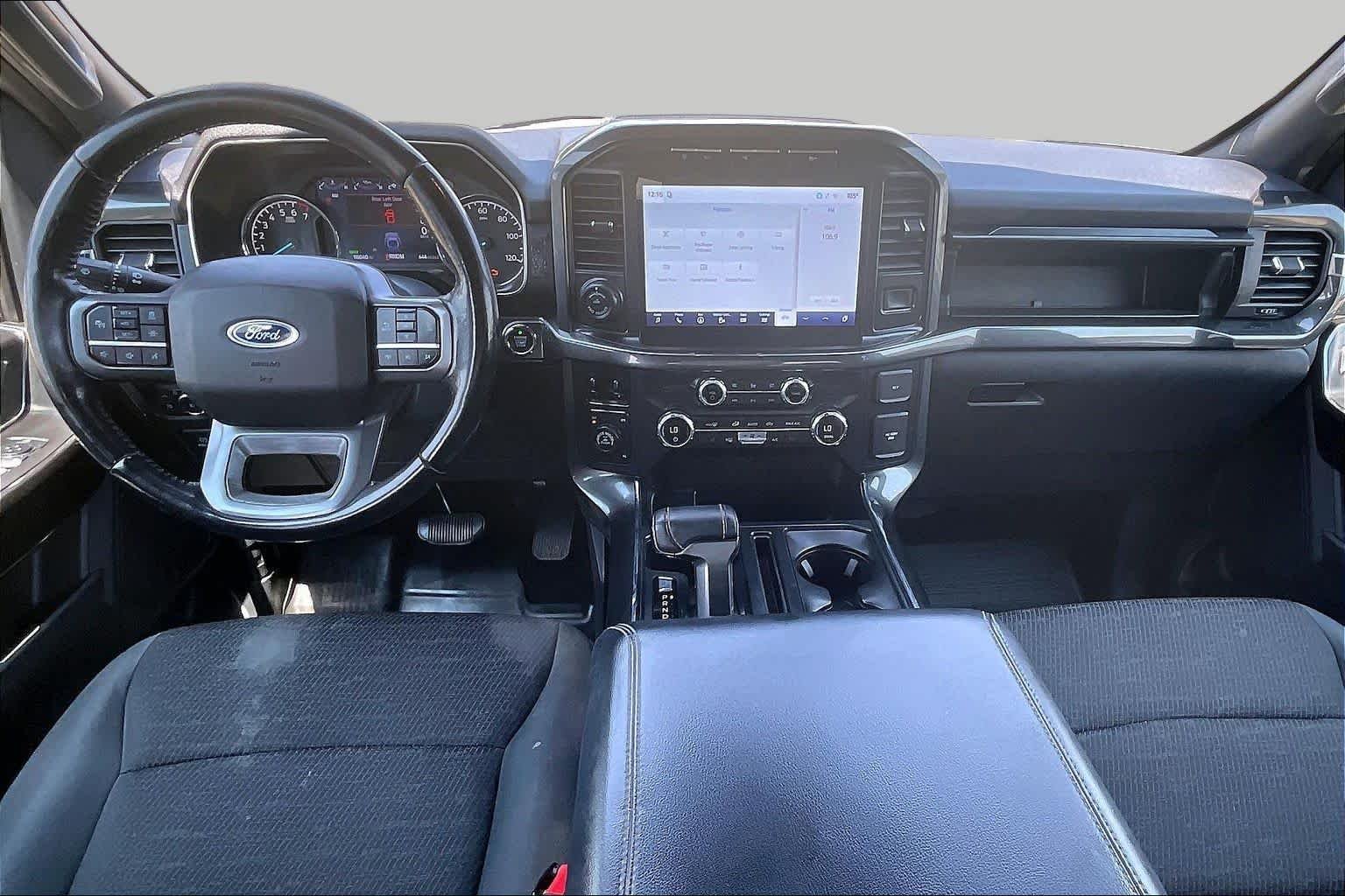 Used 2021 Carbonized Gray Metallic Ford XLT image 15