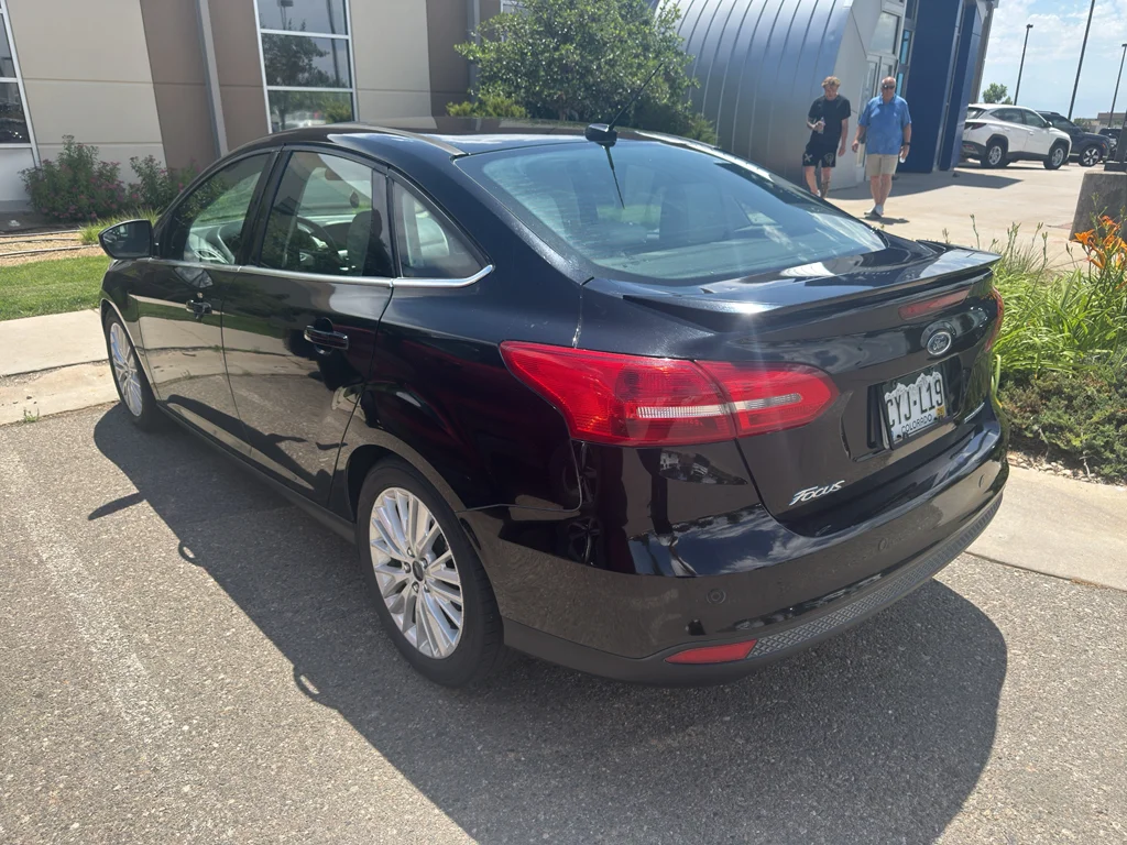 Used 2018 Shadow Black Ford Titanium image 2