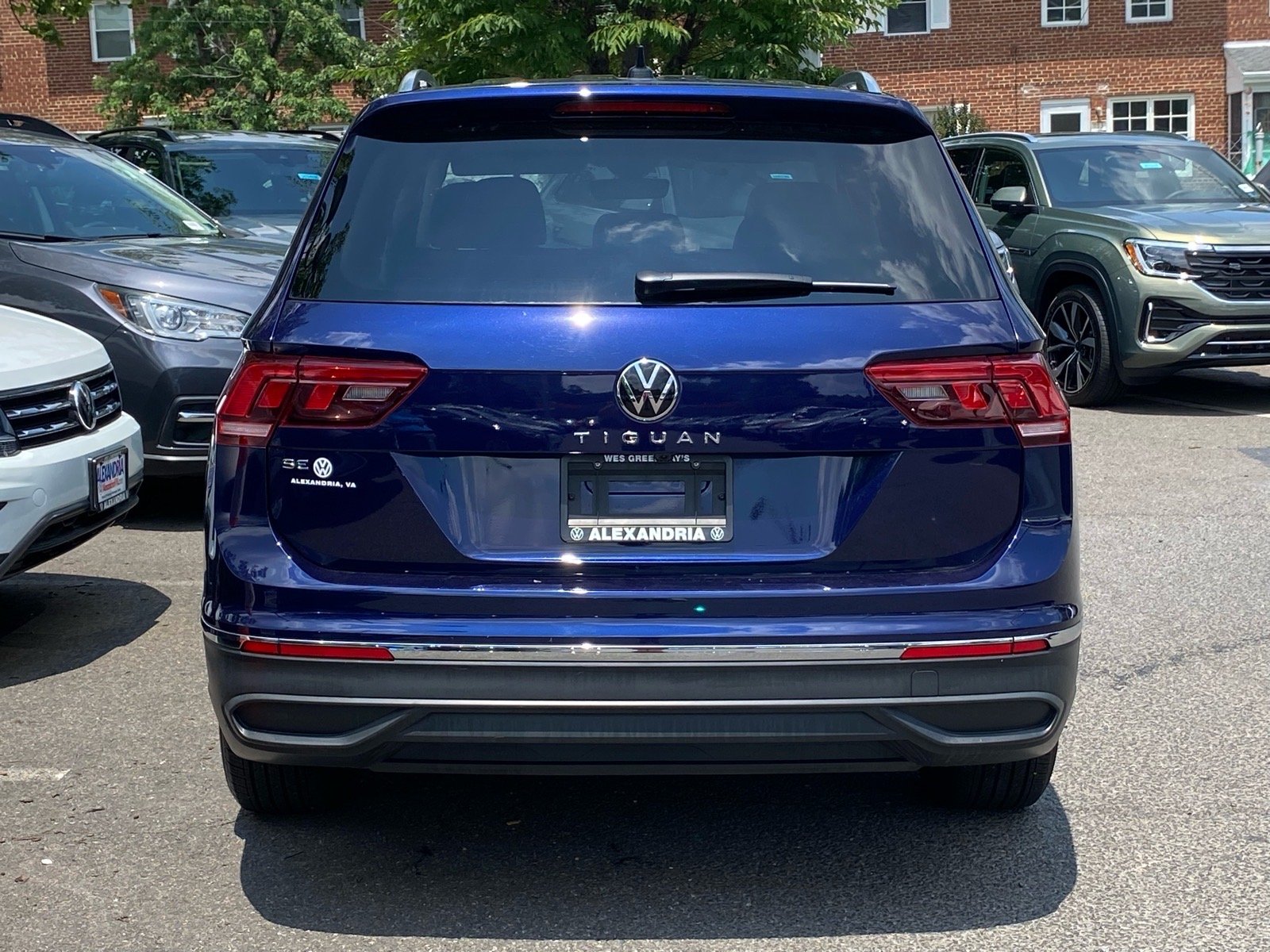 Certified Used 2023 Blue Volkswagen 2.0T SE image 4