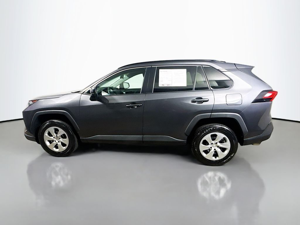 Used 2021 Magnetic Gray Metallic Toyota LE image 4