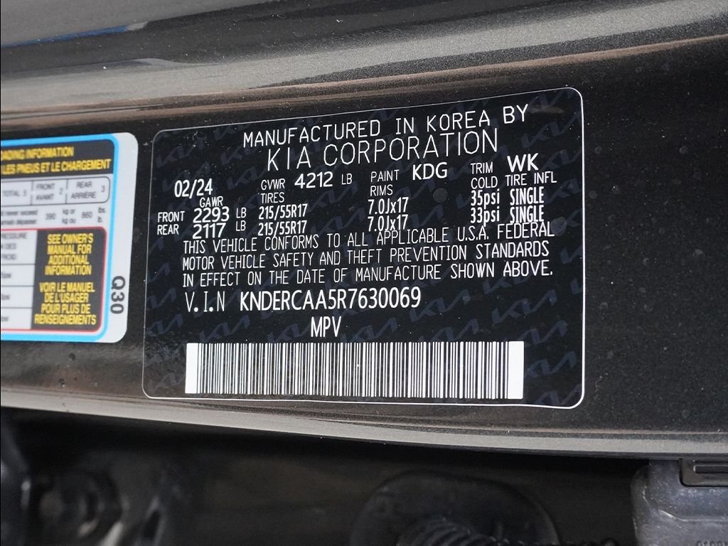 Used 2024 Gray Kia EX image 46