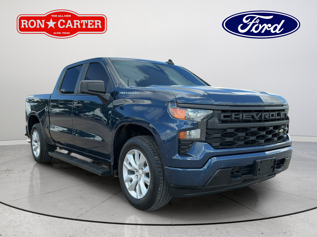 Used 2022 Blue Chevrolet Custom image 1
