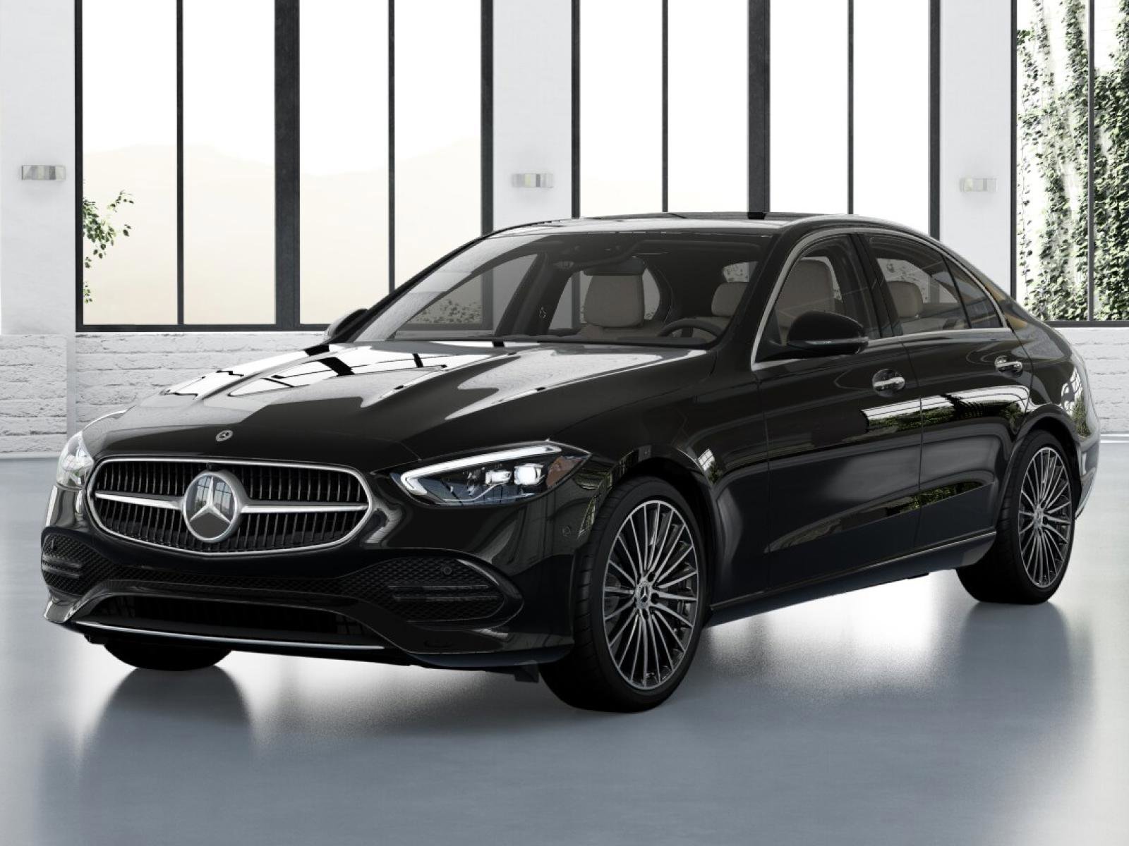 New 2026 Black Mercedes-Benz C 300 image 1
