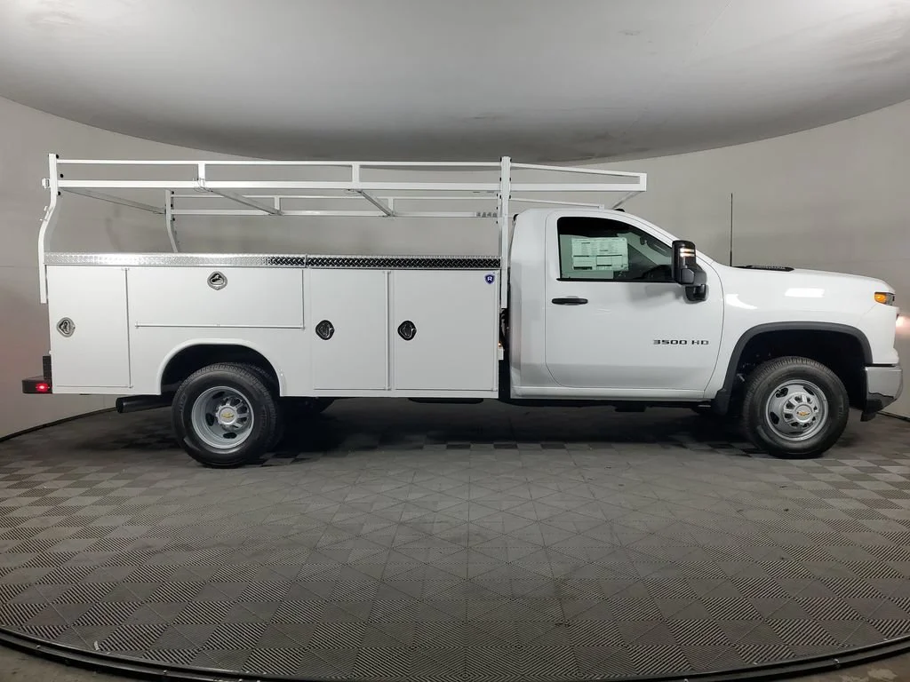 New 2026 Summit White Chevrolet Work Truck image 1