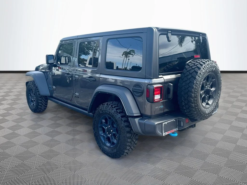 Used 2023 Gray Jeep Willys 4xe image 8