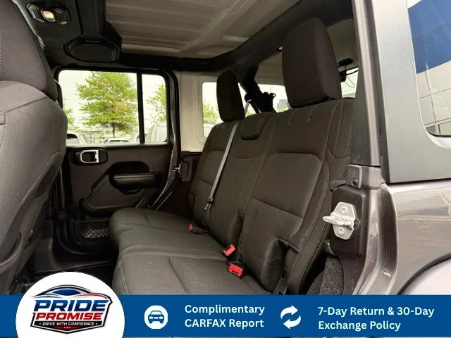 Used 2018 Gray Jeep Unlimited Sport S image 16
