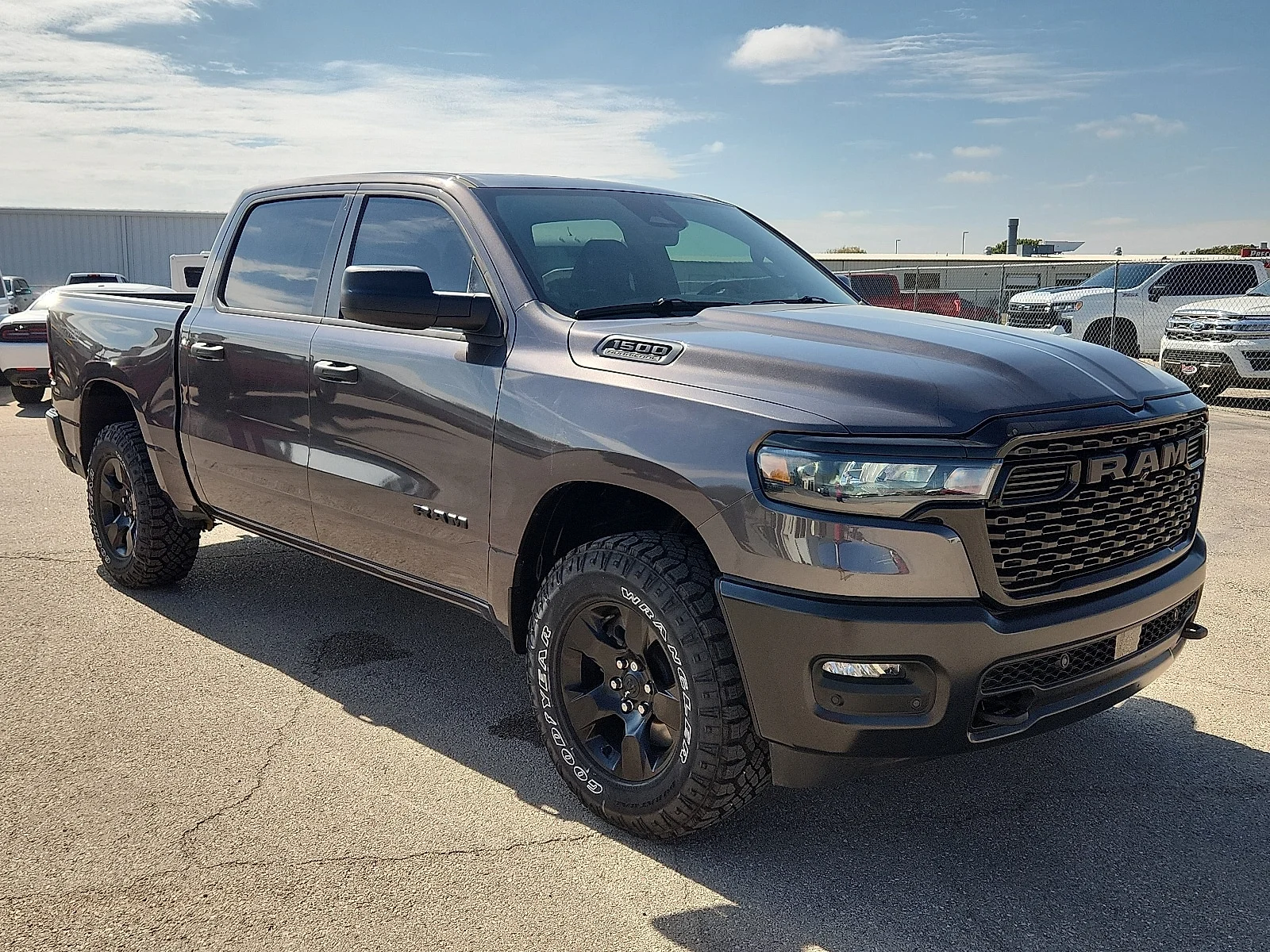 New 2026 Granite Crystal Metallic Clear-Coat  Paint Ram WARLOCK CREW CAB 4X4 5