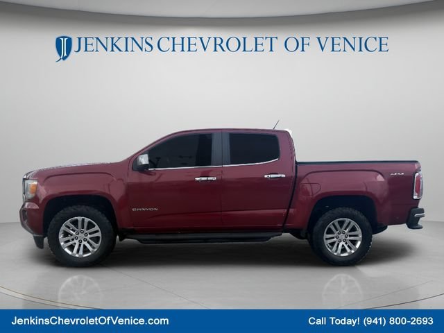 Used 2018 RED QUARTZ TINTCOAT GMC 4WD SLT image 9