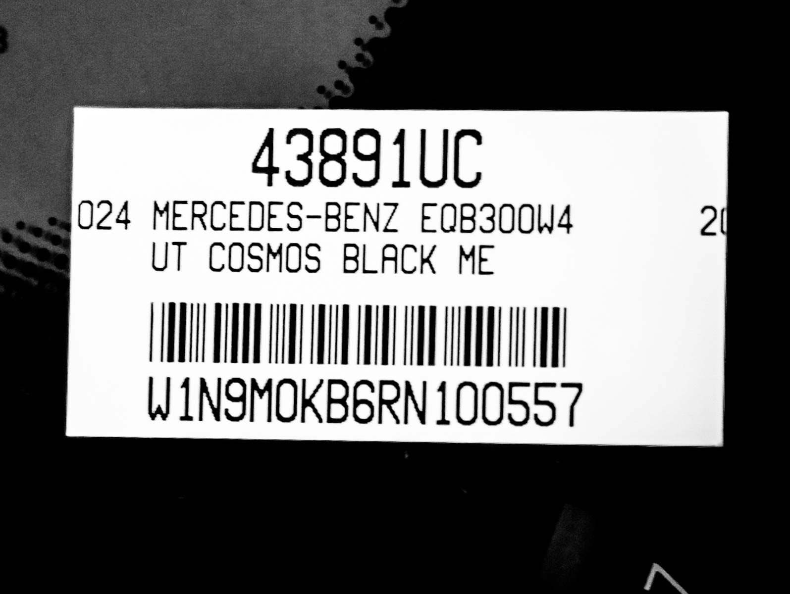 Certified Used 2024 Cosmos Black Me Mercedes-Benz EQB 300 4MATIC® SUV image 25
