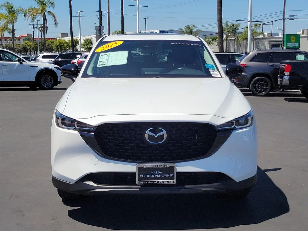 Certified Used 2025 White Metallic Mazda 2.5 S Carbon Edition image 29