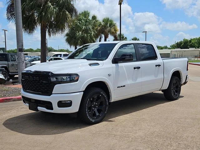 New 2026 Bright White Clear-Coat Exterior Paint RAM Big Horn/Lone Star image 3