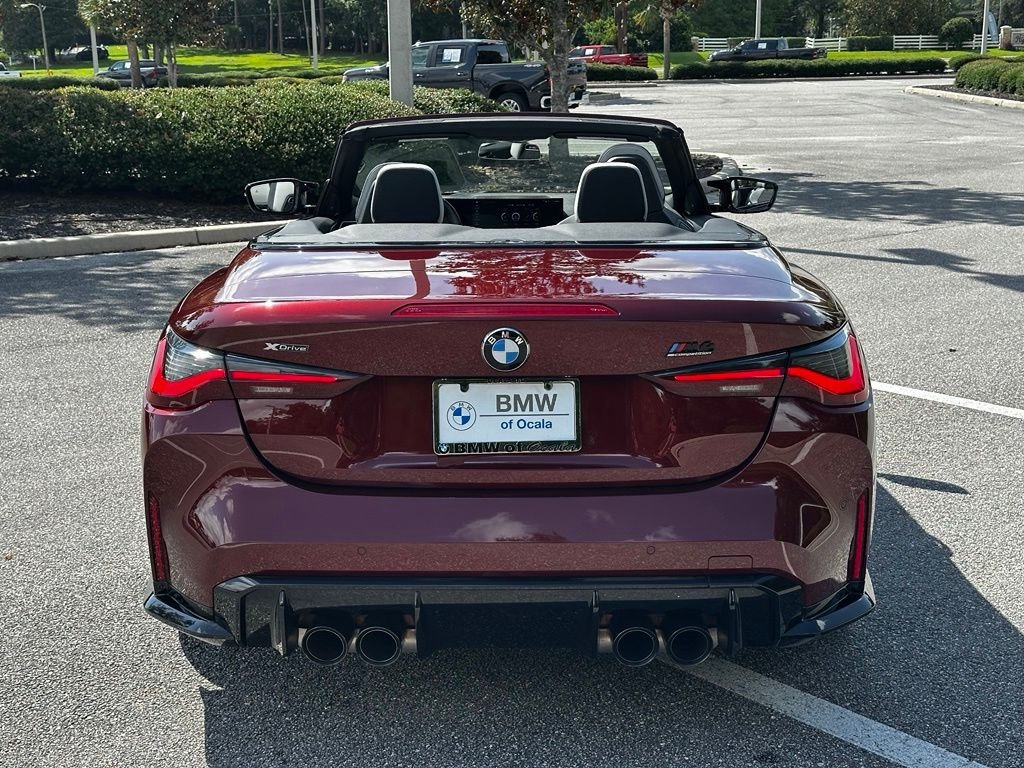Used 2024 Aventurin Red Metallic BMW Competition image 4