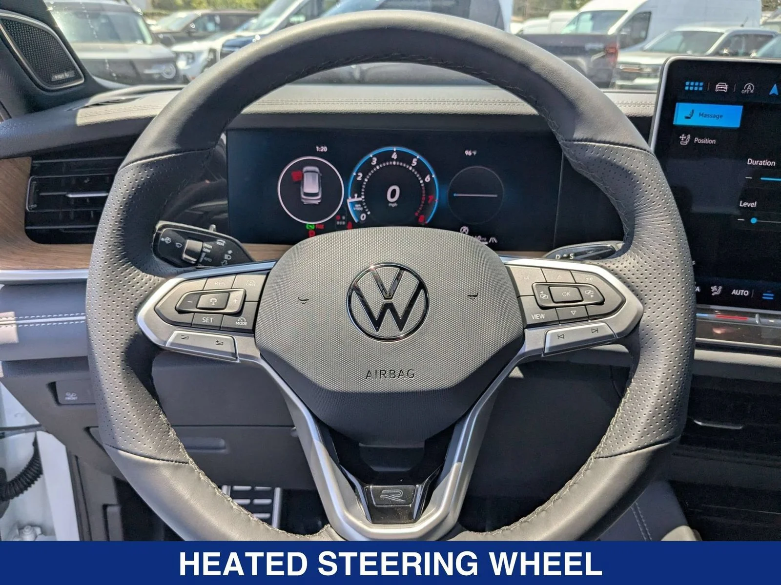 New 2026 Opal White Pearl Volkswagen 2.0T SEL R-Line Turbo image 12