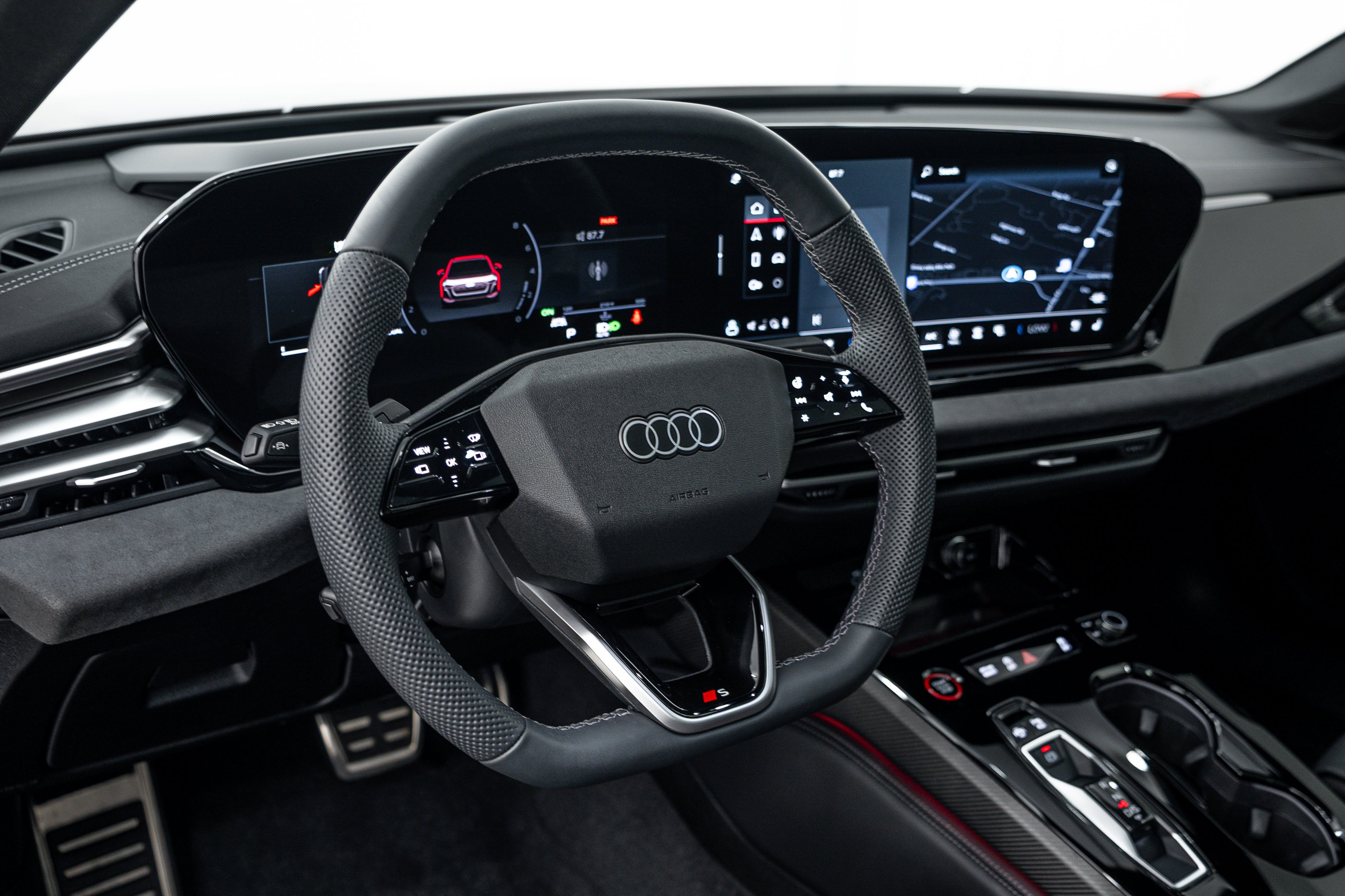 Certified Used 2025 Mythos Black Metallic Audi Premium Plus image 10