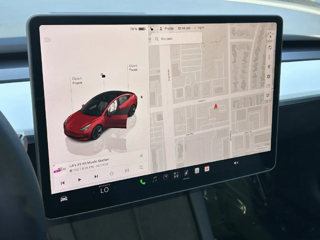 Used 2022 Red Multi-Coat Tesla Long Range image 21