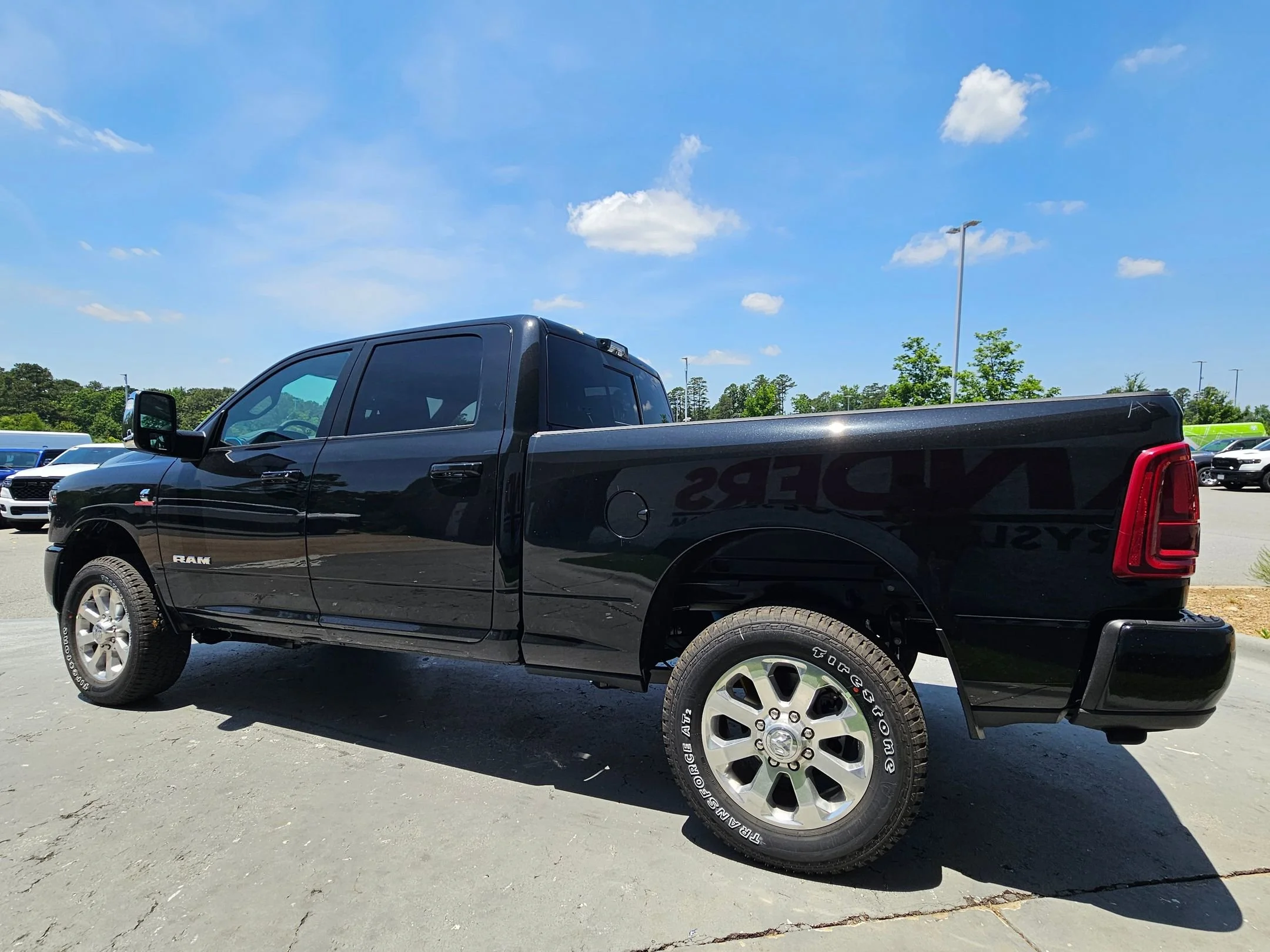 New 2026 Diamond Black Crystal Pearlcoat Ram Laramie image 5