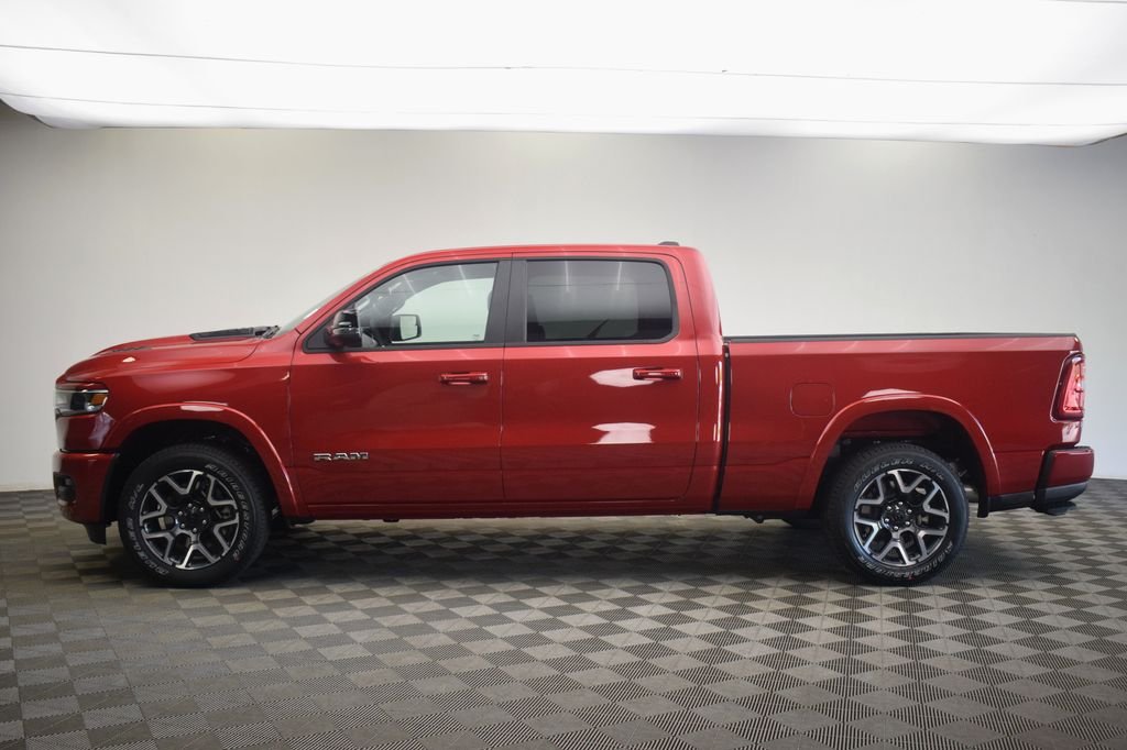 New 2026 Molten Red Pearl-Coat Exterior Paint RAM Laramie image 12