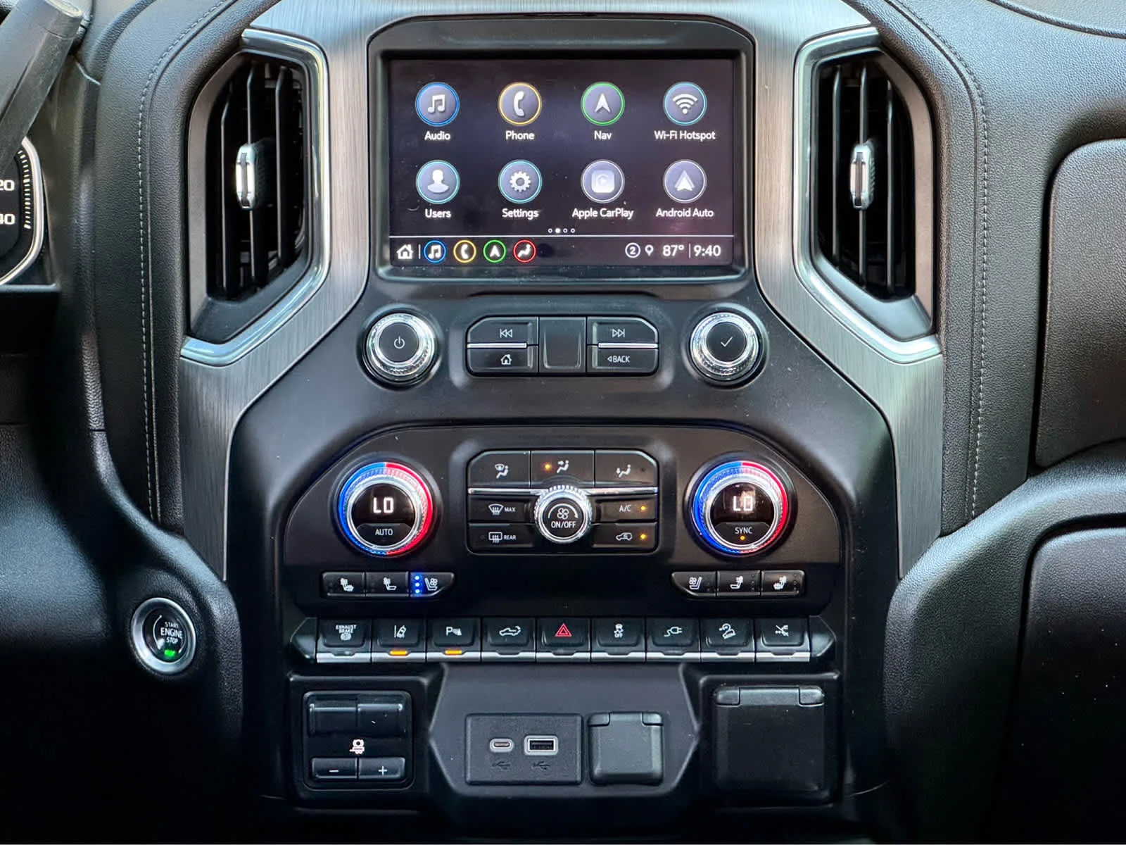 Used 2022 EBONY TWILIGHT METALLIC GMC Denali image 21