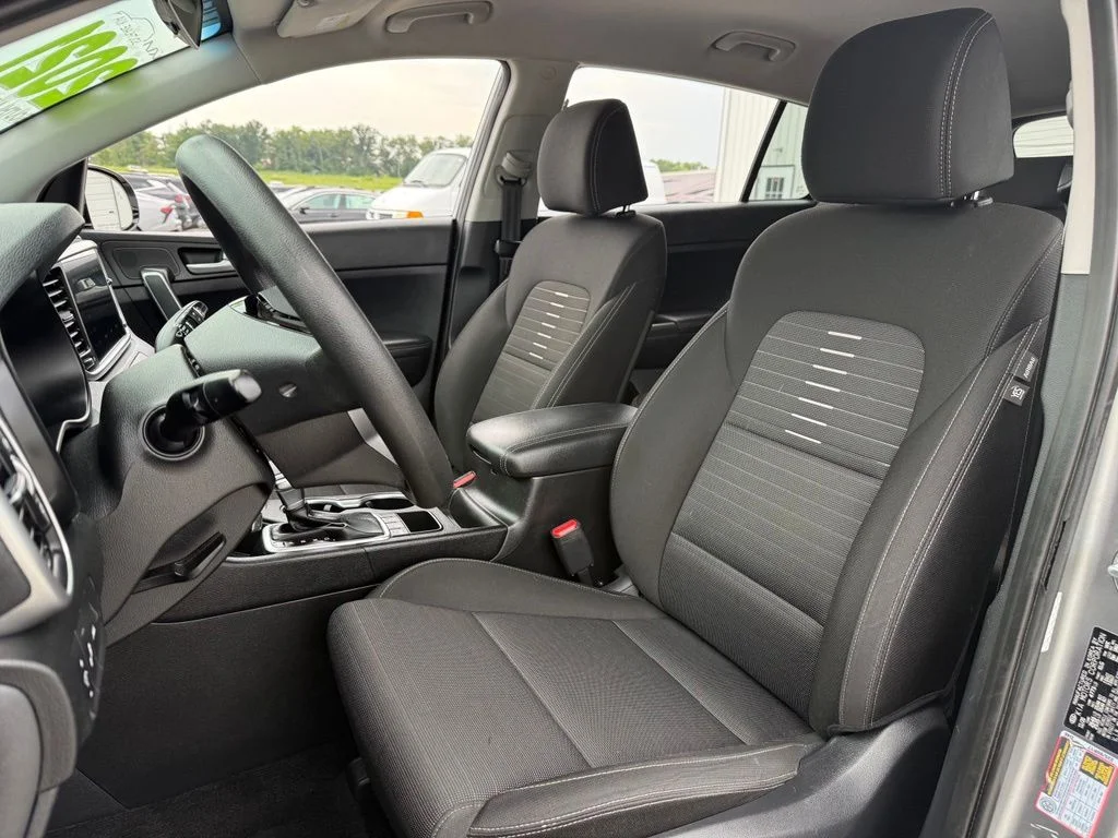 Used 2021 Gray Kia LX image 13