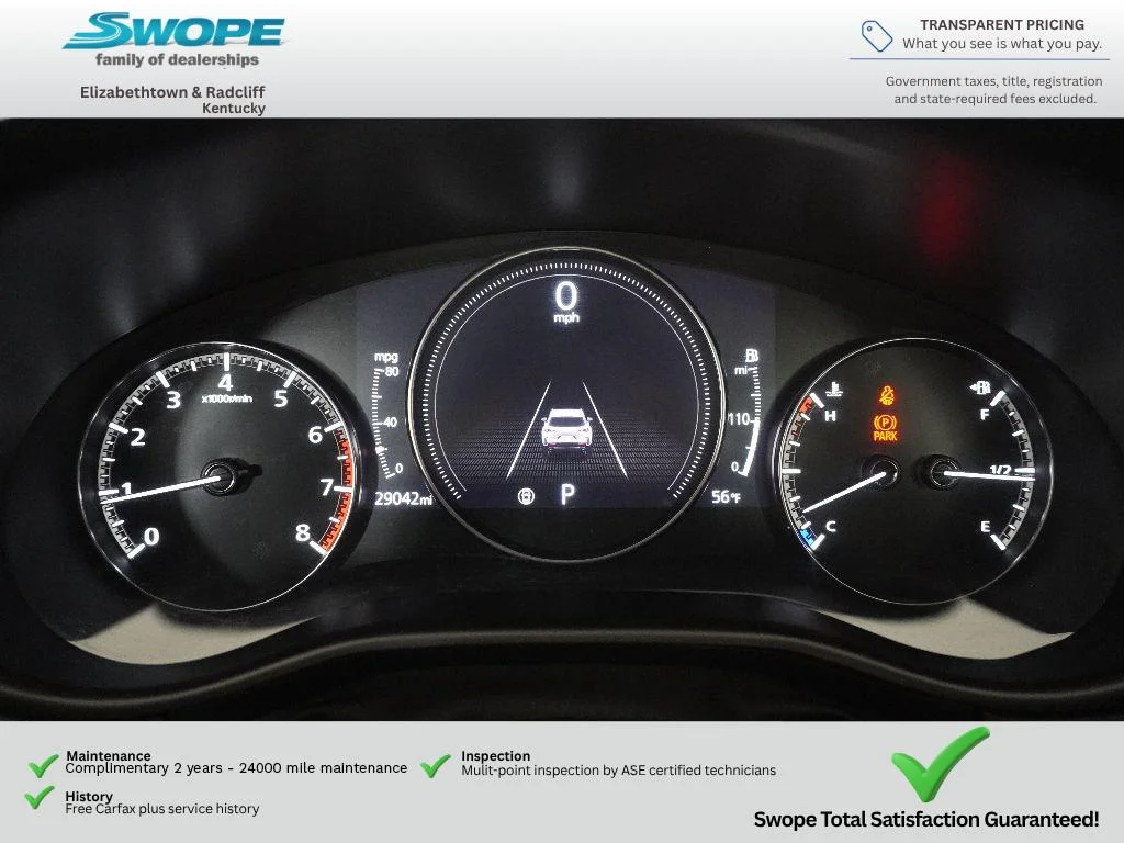Used 2024 Zircon Sand Metallic Mazda 2.5 Turbo Premium Plus Package image 17