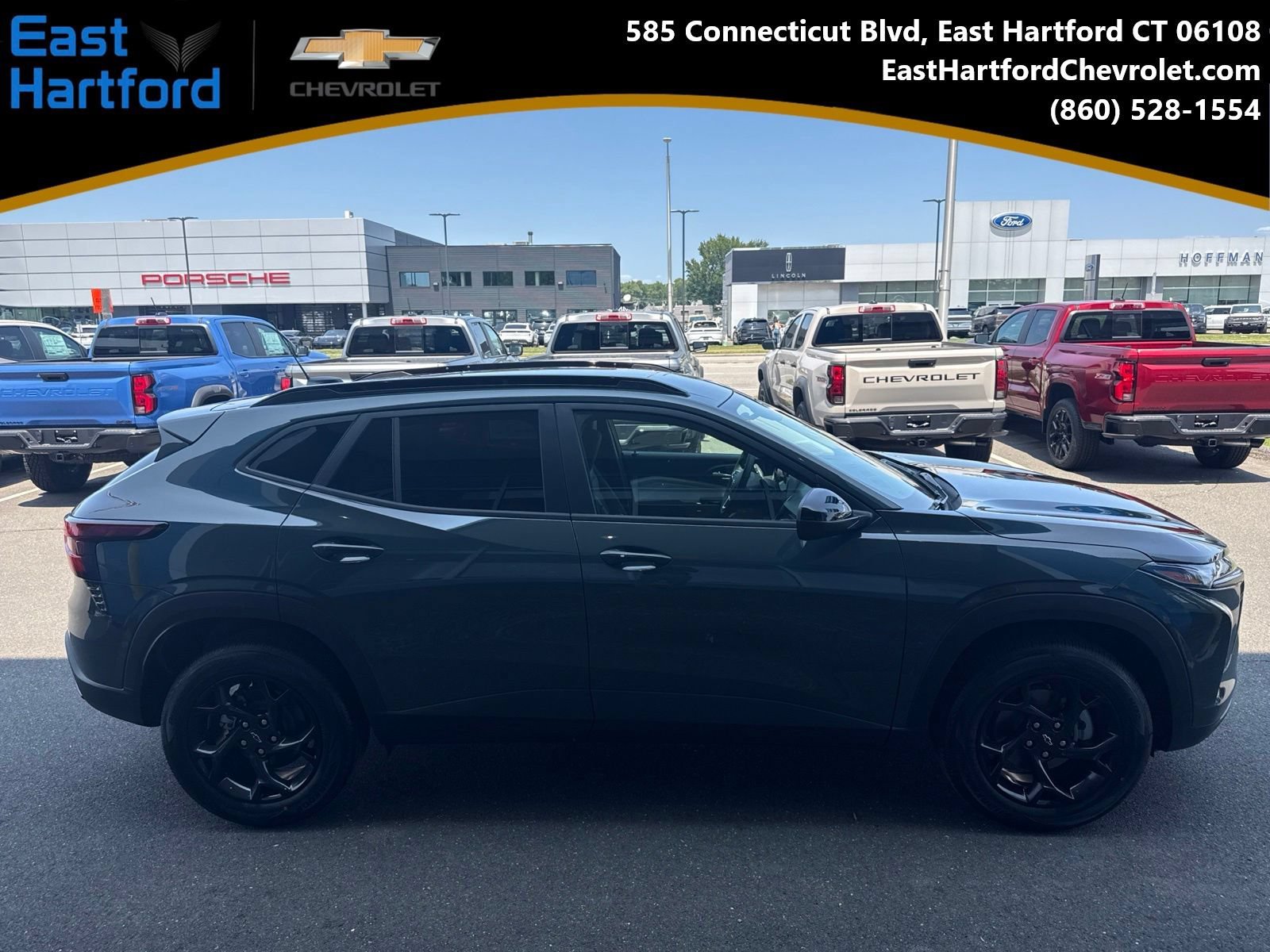 New 2026 Cypress Gray Chevrolet LT Midnight Edition with Driver Confidence Package - Convenience Package image 5