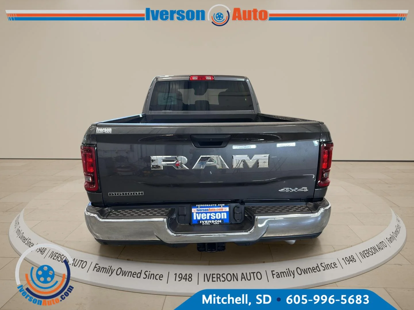 Used 2026 Granite Crystal Metallic Clearcoat Ram Big Horn image 6