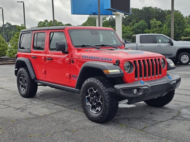 Used 2022 Red Jeep Unlimited Rubicon 4xe image 6