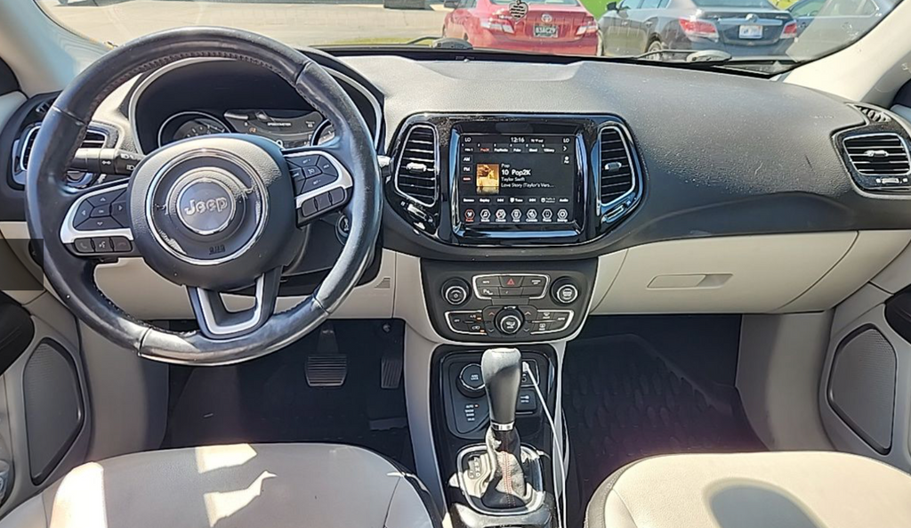 Used 2019 White Clearcoat Jeep Limited image 2