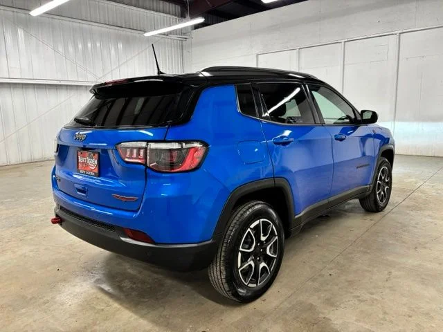 Used 2024 Blue Jeep Trailhawk image 7