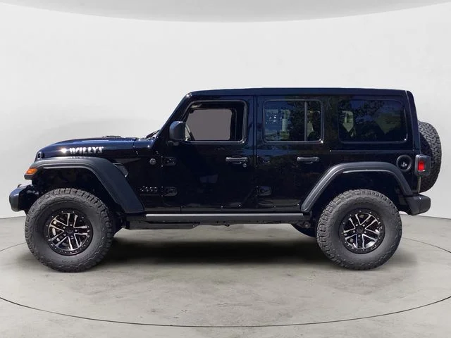New 2026 Black Clearcoat Jeep 4-DOOR WILLYS image 2