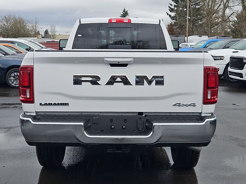 New 2026 Bright White Clear-Coat Exterior Paint RAM Laramie image 6