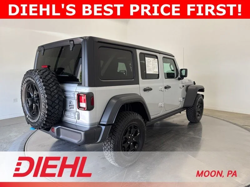 Used 2023 Silver Jeep Base 4xe image 7