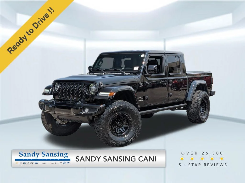 Used 2021 Black Jeep Overland image 1