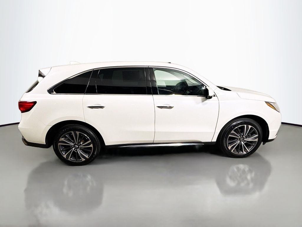 Used 2019 White Diamond Pearl Acura w/Technology Pkg image 8