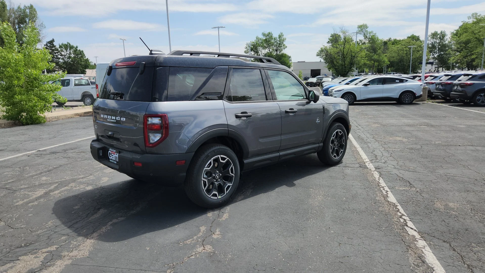 New 2026 Carbonized Gray Metallic Ford Outer Banks image 8