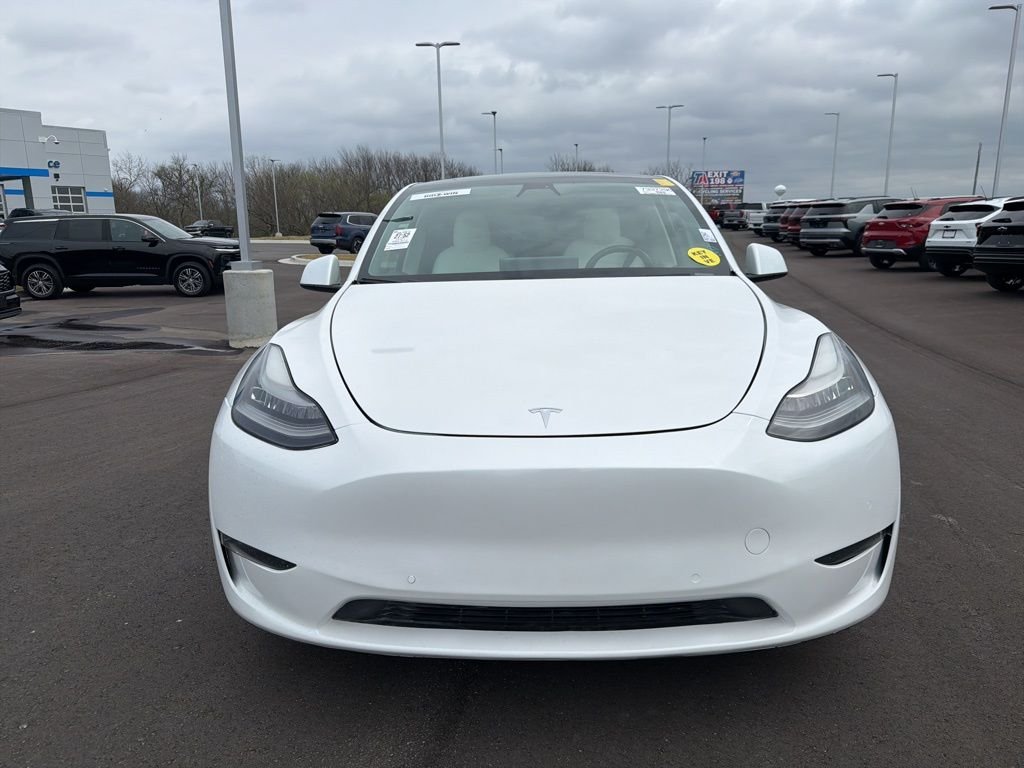 Used 2021 Tesla Model Y Long Range with VIN 5YJYGDEE0MF072947 for sale in Kansas City