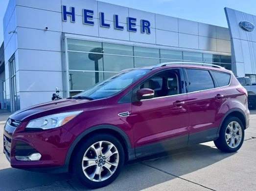 Used 2015 Red Ford Titanium image 3