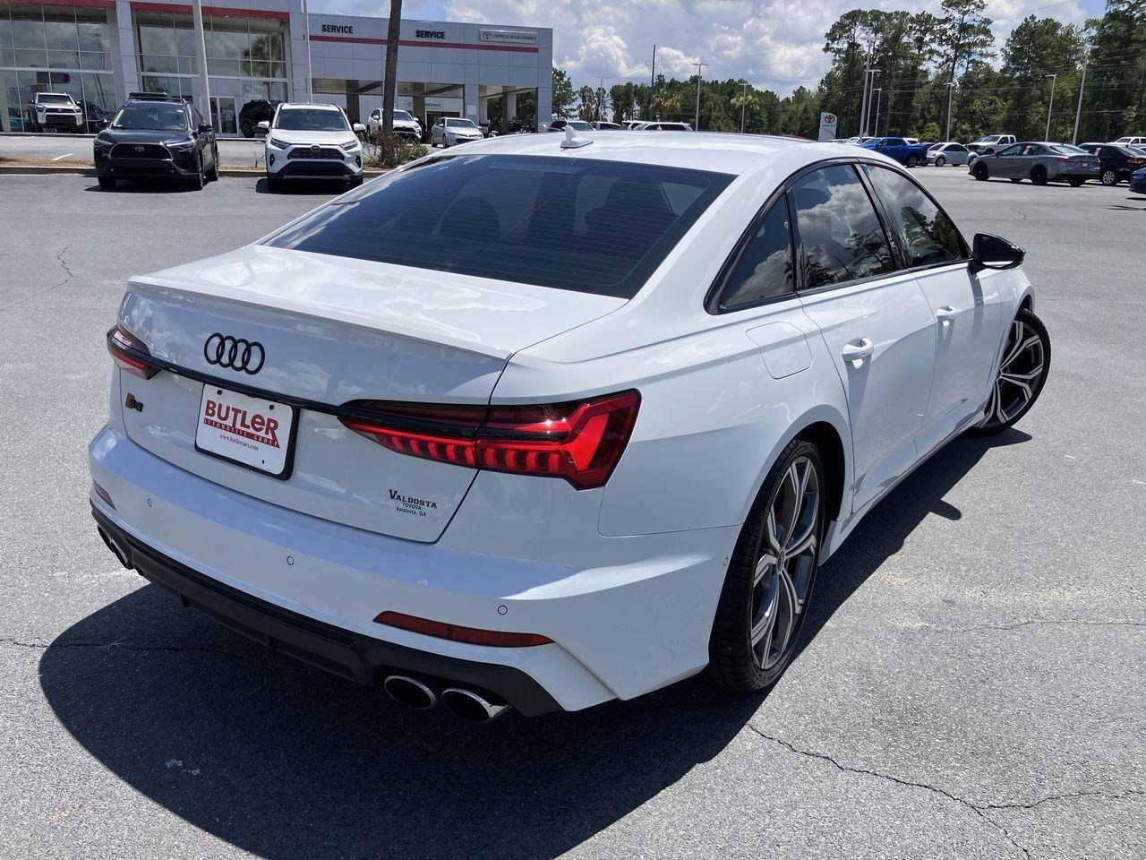 Used 2025 White (Glacier White Metallic) Audi Premium Plus image 5