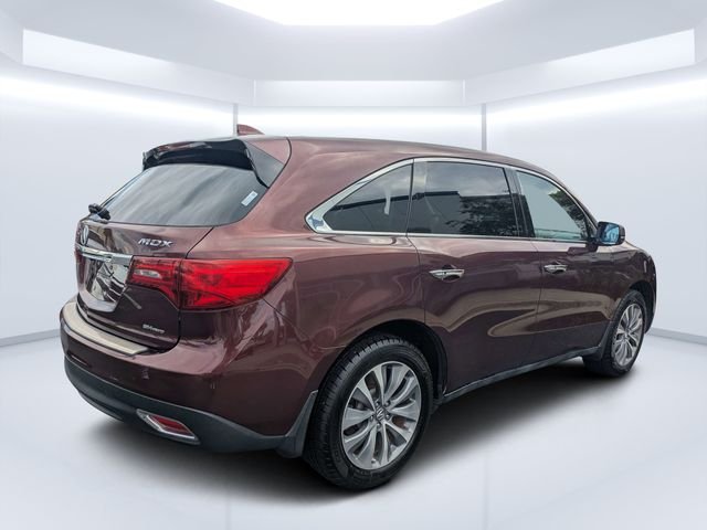 Used 2014 Red Acura 3.5L Technology Package image 3