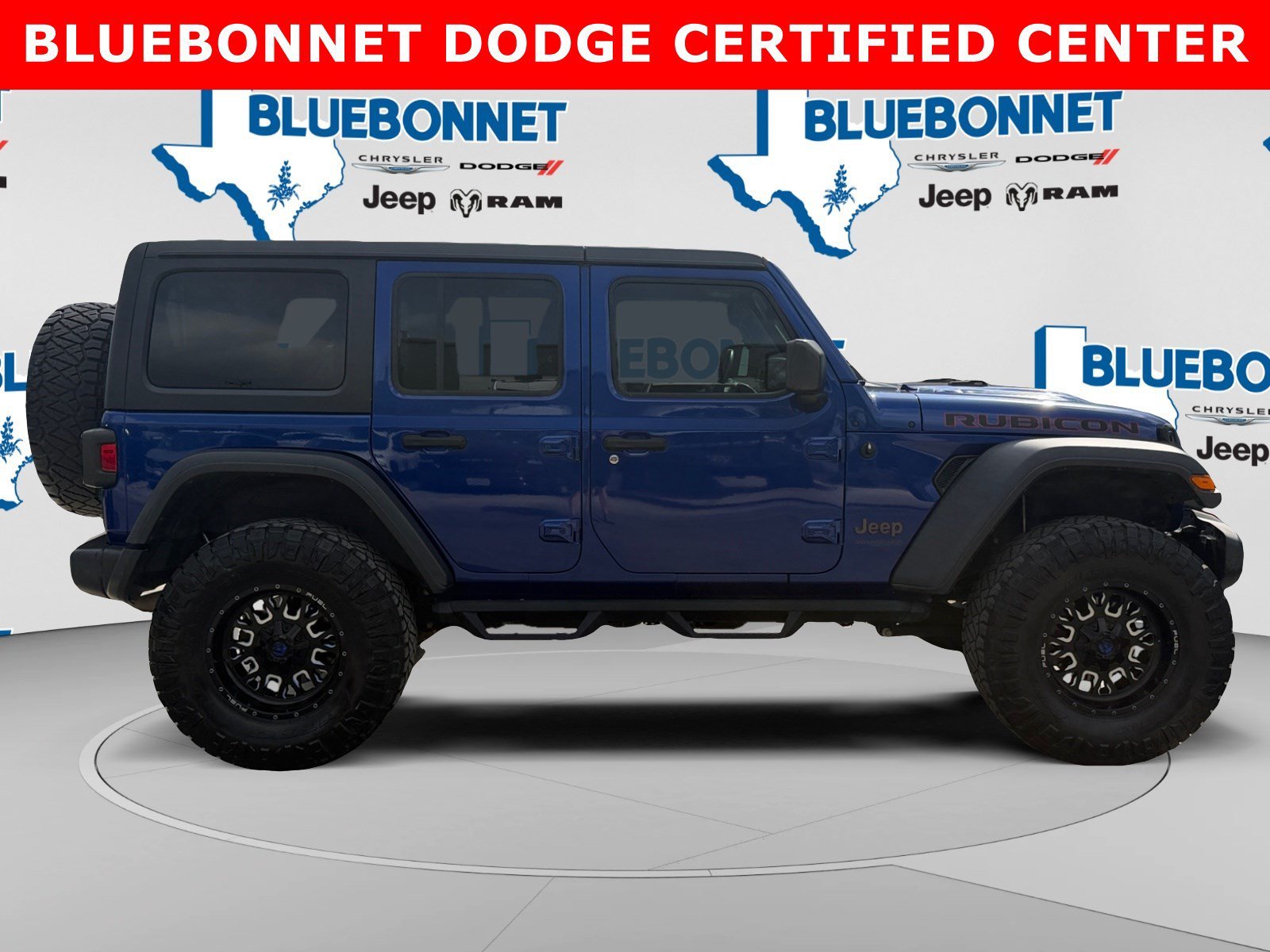 Certified Used 2020 Ocean Blue Metallic Clearcoat Jeep Rubicon image 4