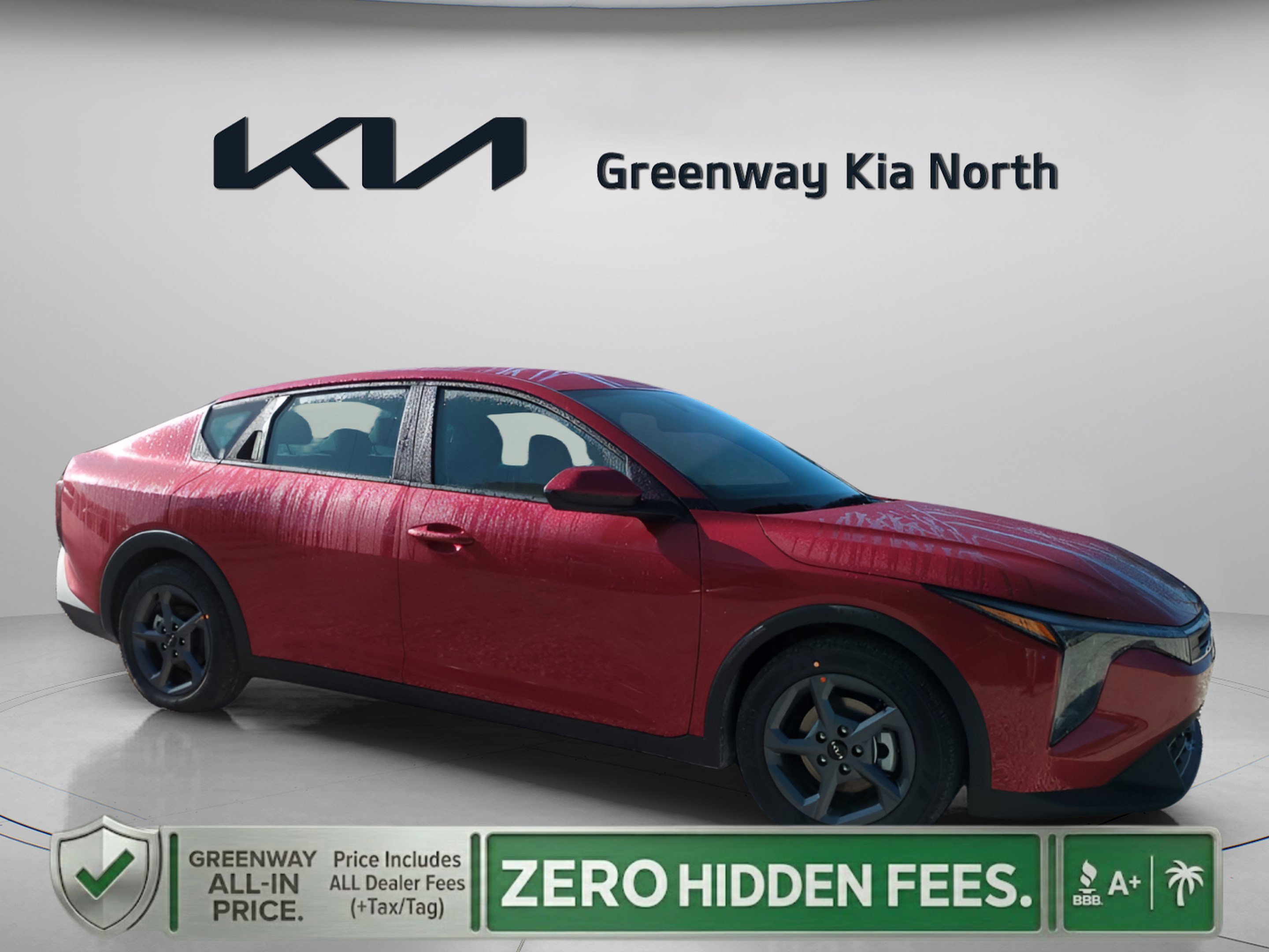 New 2026 Currant Red Kia LXS image 5