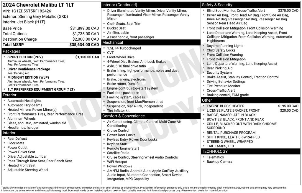 Used 2024 Gray Chevrolet LT image 30