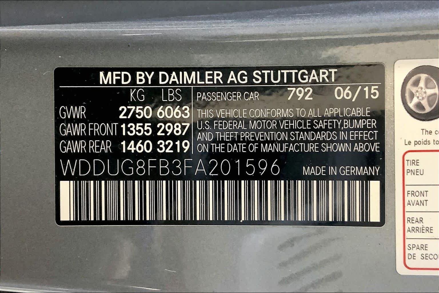 Used 2015 Palladium Silver Metallic Mercedes-Benz S 550 image 36