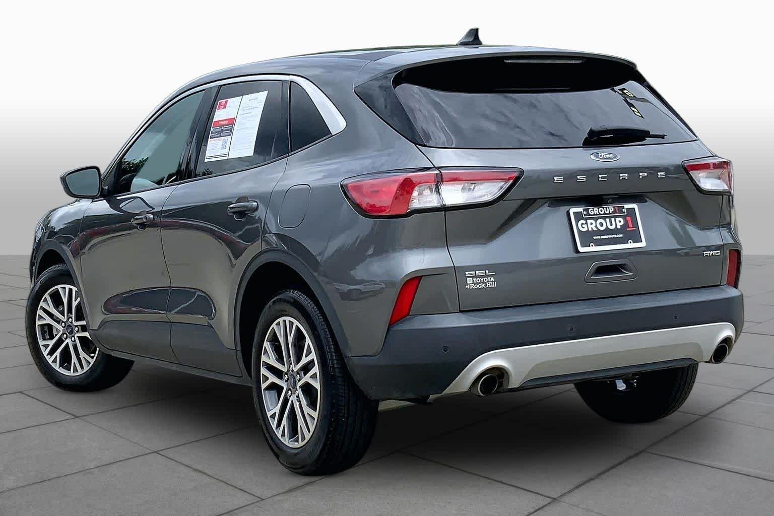Used 2022 Carbonized Gray Metallic Ford SEL image 11