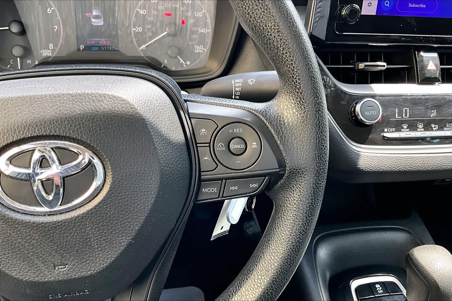 Used 2024 Classic Silver Metallic Toyota LE image 25