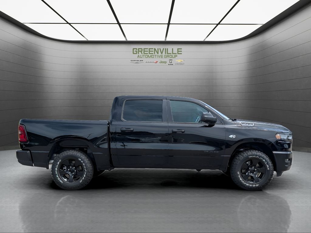New 2026 Diamond Black Crystal Pearl-Coat Exterior Paint RAM Warlock Hemi 4x4 Crew Cab image 9