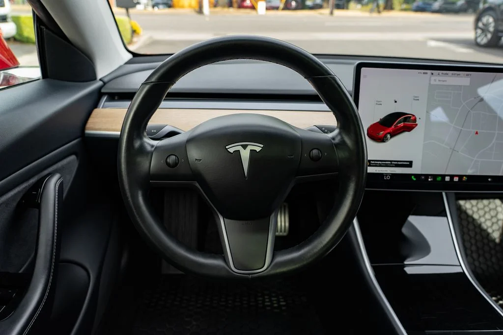 Used 2018 Red Tesla Performance image 12